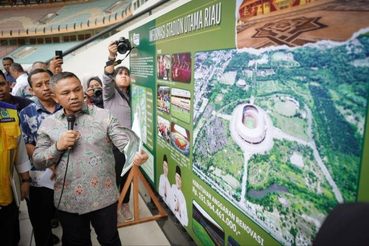 Usai Terbengkalai Belasan Tahun, Stadion Utama Riau Disulap Jadi Kawasan Bisnis