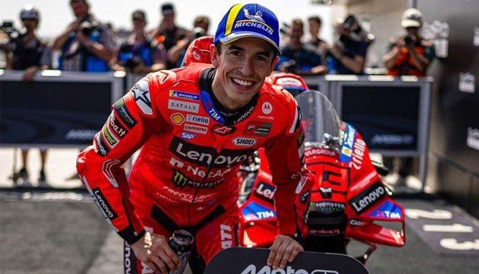 Hasil Sprint Race MotoGP Belanda 2025; Marc Marquez Juara dan