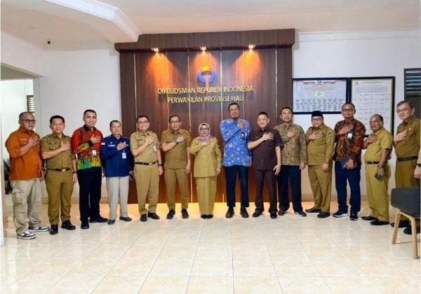 Tingkatkan Pelayanan Publik, Pemkab Kampar Jalin Sinergi dengan Ombudsman Perwakilan Riau