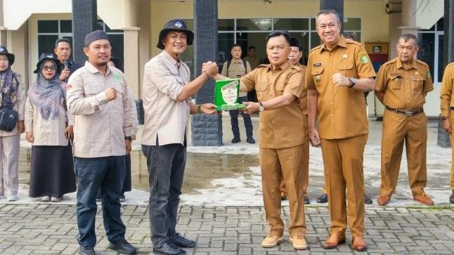 Bupati Asmar Lepas KKN 515 Mahasiswa IAIN Datuk Laksamana Bengkalis