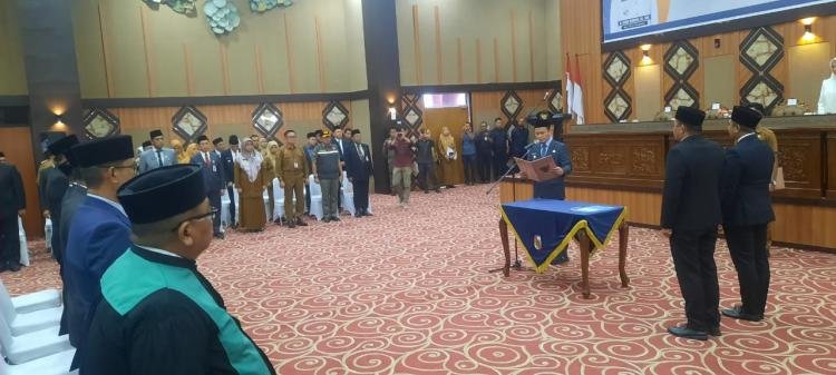 Walikota Pekanbaru Lantik Puluhan Pejabat Eselon III dan IV