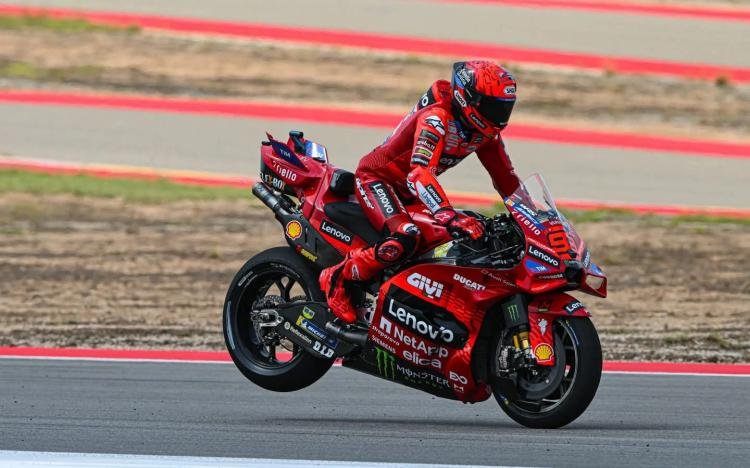 Hasil Sprint Race MotoGP Aragon 2025; Marc Marquez Ulangi Kemenangan di Balapan Singkat