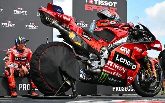 Hasil Sprint Race Republik Ceko 2025; Marc Marquez Naik Podium dan Lolos Dari Tekanan Ban