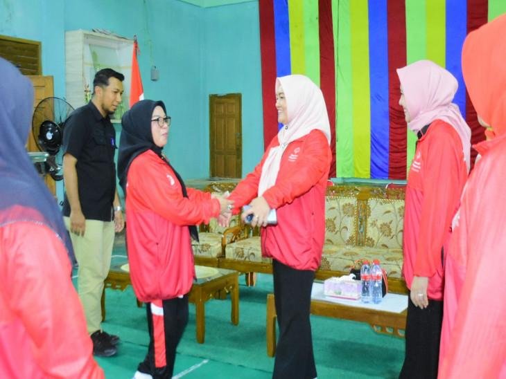 Wabup Kampar Misharti Lepas Delegasi SOlna Kampar Ke Ajang Internasional SOAP 2025