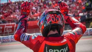 Hasil Sprint Race MotoGP Catalunya 2025; Pembalap 93 Tambah Pundi Kemenangan Balapan Singkat