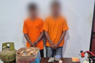 Dua Pria di Kuansing Jual Emas Hasil Tambang Ilegal