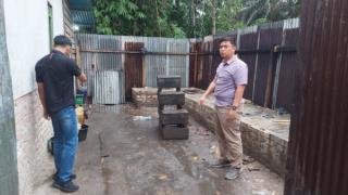 Polisi Tapung Hulu, Menyisir Lokasi Dugaan Penampungan BBM Ilegal