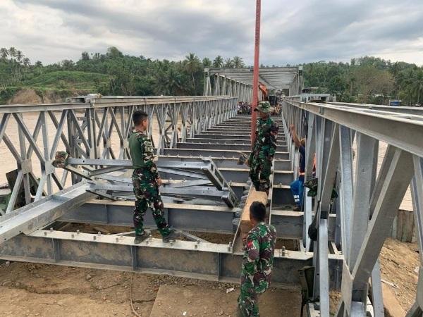 Perbaikan Akses Jalan dan Jembatan di Aceh Terus Dikebut untuk Dukung Distribusi Bantuan