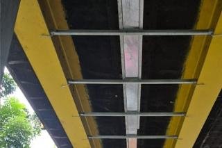 Pemindahan Kabel Fiber Optik di Bawah Jembatan Siak I Hampir Rampung