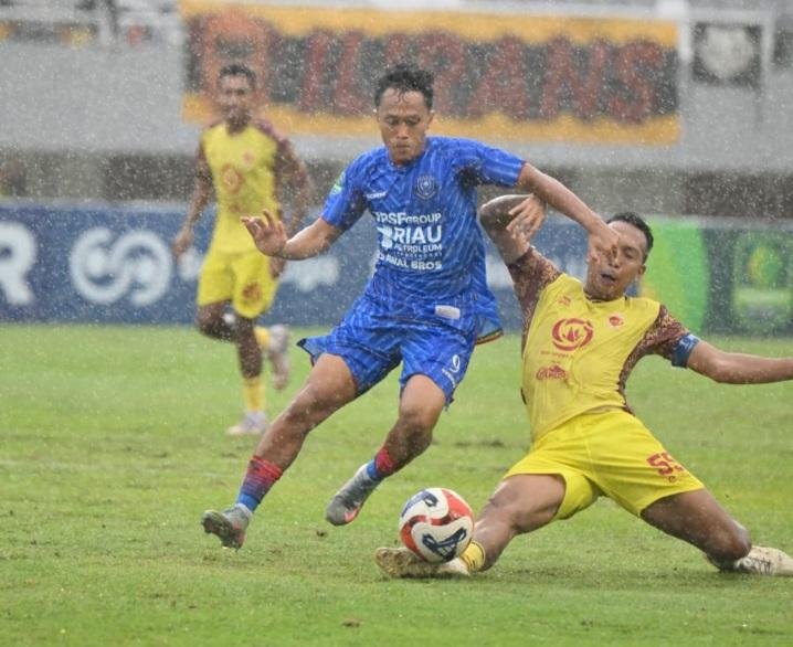 PSPS Pekanbaru Menggila! Hancurkan Sriwijaya FC 2-5 di Jakabaring