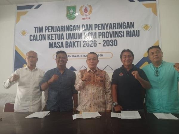 Pendaftaran Calon Ketua KONI Riau 2026–2030 Resmi Dibuka 30 Januari Mendatang
