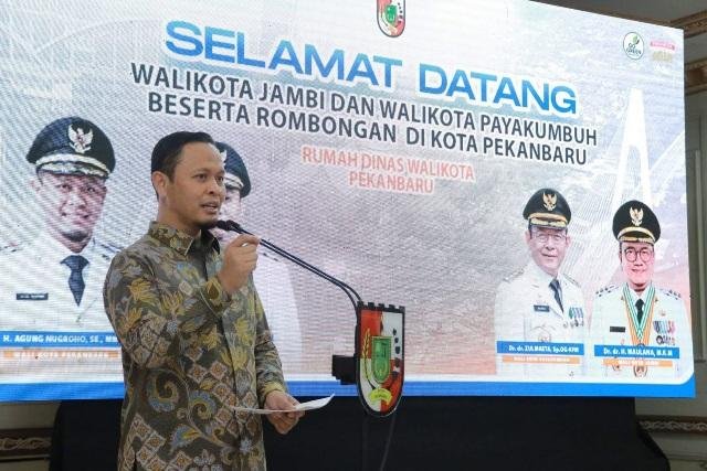 Pemko Pekanbaru Paparkan Inovasi PBG dan Pengelolaan Sampah ke Pemko Jambi dan Payakumbuh