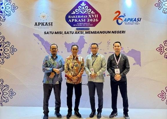 Sekda Rohil Hadiri Rakernas XVII APKASI di Batam, Tegaskan Komitmen Dukung Asta Cita Nasional