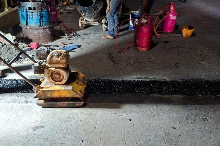 Respons Keluhan Warga, Dinas PUPR Riau Tuntaskan Perbaikan Jembatan Siak I