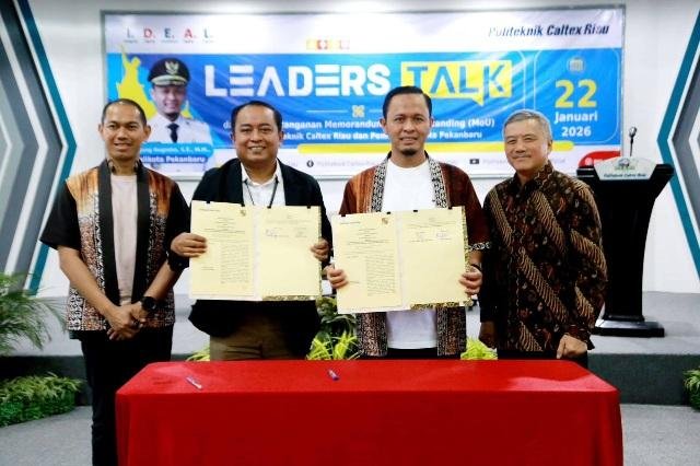 Pemko Pekanbaru Gandeng Politeknik Caltex Riau Perkuat Kapasitas Pemerintahan lewat Tri Dharma Perguruan Tinggi