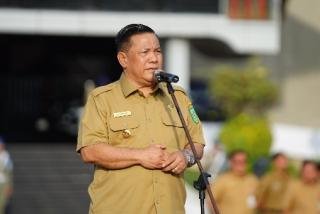 Pimpin Apel Perdana 2026, Plt Gubernur Riau Tekankan Penyelesaian Tugas Skala Prioritas
