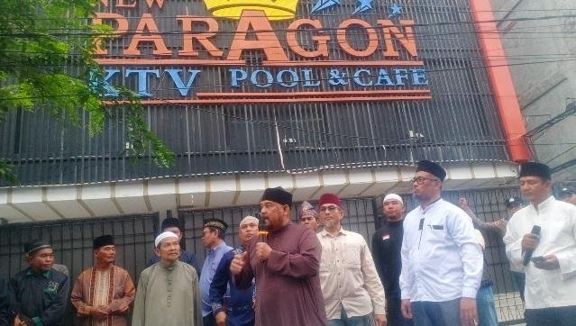 Aksi Massa FORMARAM Segel New Paragon, Operasional KTV di Pekanbaru Dihentikan Total