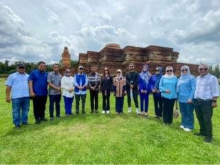 Utusan Khusus Presiden RI Kunjungi Candi Muara Takus, Ini Harapan Bupati Kampar