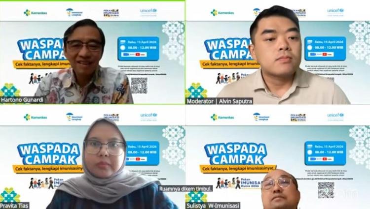 Campak Bisa Picu Komplikasi Fatal, IDAI Tekankan Pentingnya Imunisasi