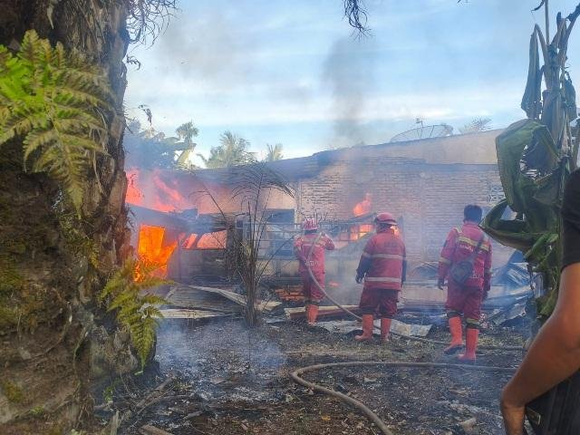 Pulang Gempur Karhutla Kandis, Pasukan Manggala Agni Malah Dicegat Kebakaran di Tengah Jalan