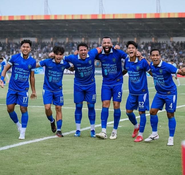 PSPS Pekanbaru Amankan 12 Poin Usai Menang Atas PSMS Medan